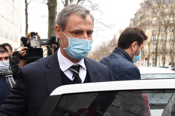 La lettre du collectif est adressé à Philippe Charrier, président-directeur général d'Orpéa (Photo by Bertrand GUAY / AFP)