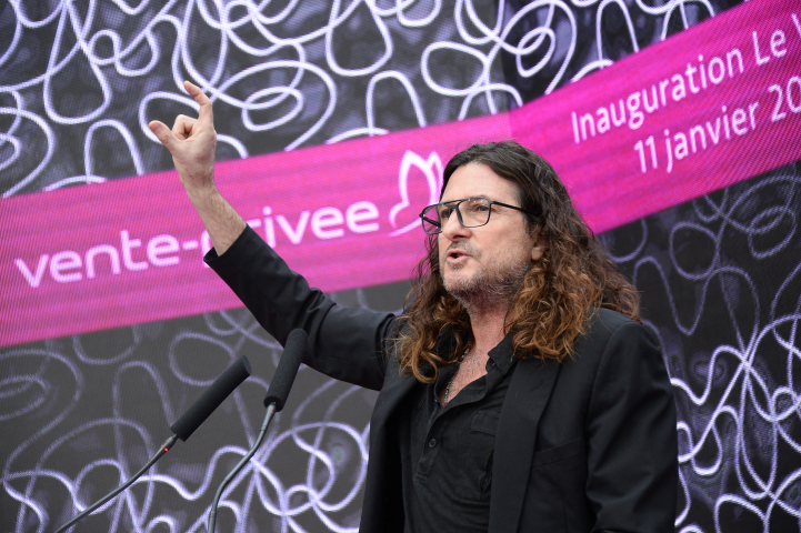 Jacques-Antoine Granjon, fondateur de Veepee (Photo by BERTRAND GUAY / AFP)