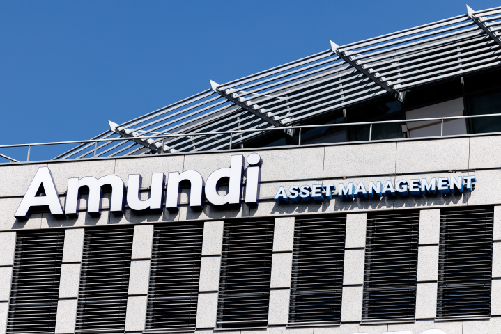 Amundi aborde 2026 en position favorable après un trimestre record. (Photo by MATTHIAS BALK / DPA / dpa Picture-Alliance via AFP)