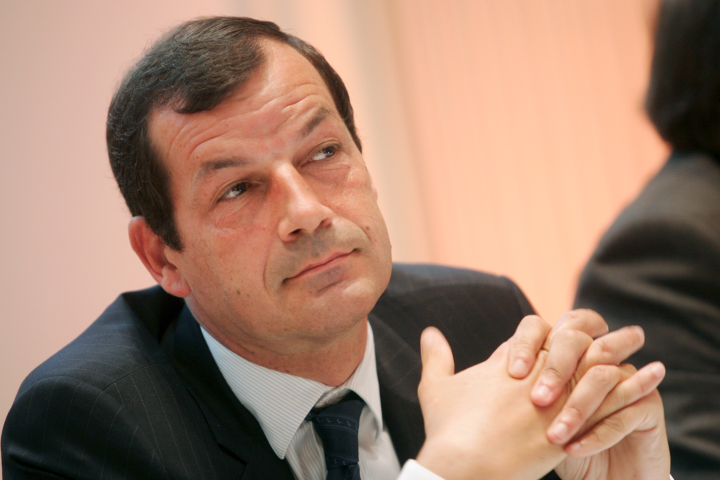 Thierry Derez, directeur général de Covéa (©Fanny TONDRE/REA)