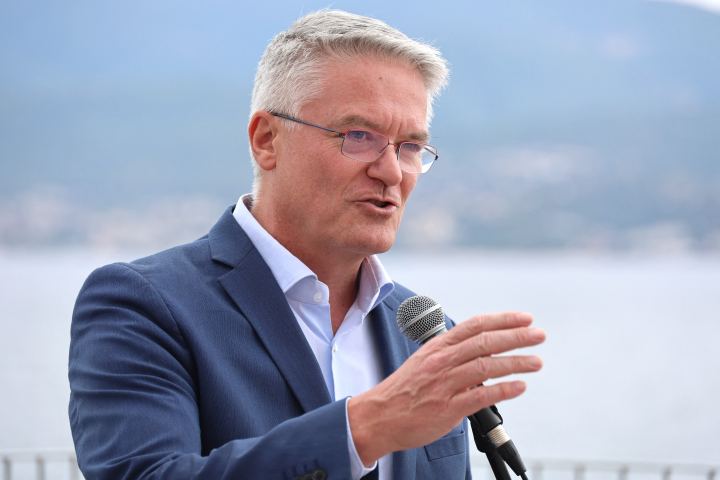 Matthias Cormann, secrétaire général de l'OCDE - Pascal POCHARD-CASABIANCA / AFP