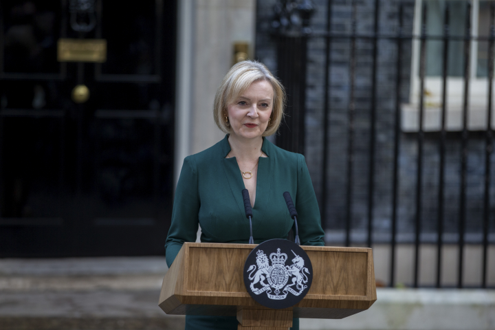 Liz Truss, ancienne Première ministre du Royaume-Uni - Tayfun Salci/ZUMA Press/ZUMA/REA