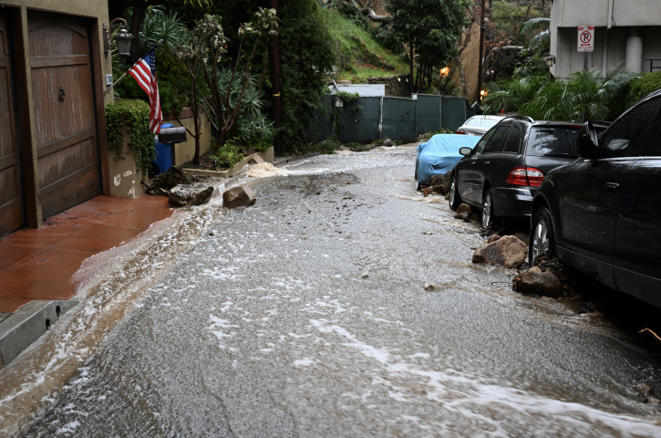 Inondations aux États-Unis. Tayfun Coskun / ANADOLU / Anadolu via AFP