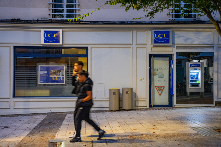Banque (Photo by Jean-Marc Barrere / Hans Lucas / Hans Lucas via AFP)