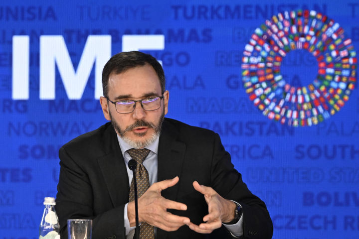 Pierre-Olivier Gourinchas - Celal Gunes / ANADOLU / Anadolu via AFP