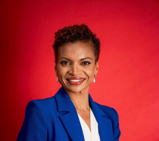 Agnès Diallo, la présidente-directrice générale d'IN Groupe
