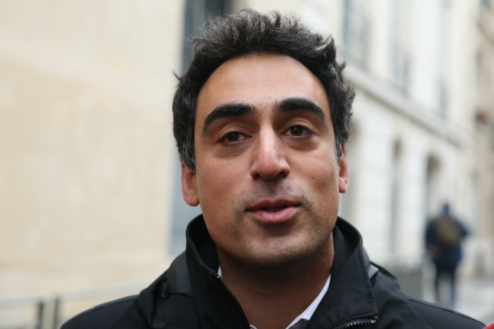 Amir Reza-Tofighi, président de la CPME - Photo par ALAIN JOCARD / AFP