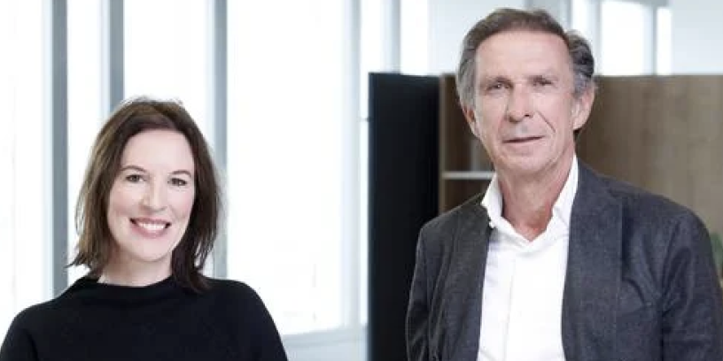Céline Brucker et Hervé Navellou (©L'Oréal)