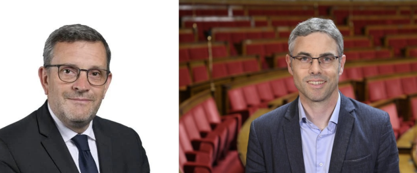 Philippe Bolo et Maxime Laisney (Assemblée nationale)