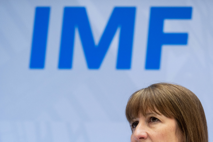 IMF. Photo by Jim WATSON / AFP