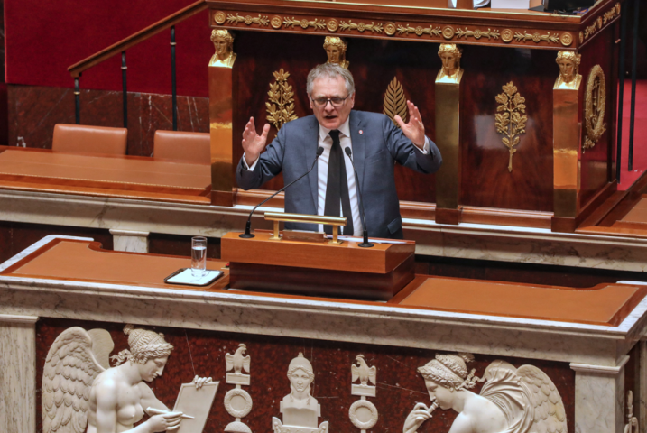 Philippe Juvin - Photo par SAMI KARAALI / HANS LUCAS / HANS LUCAS VIA AFP