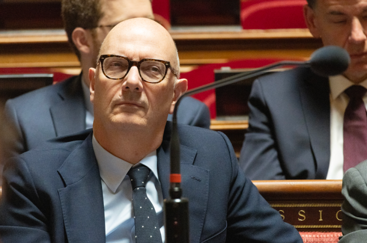Roland Lescure, ministre de l'Economie et des Finances - Photo par QUENTIN DE GROEVE / HANS LUCAS / HANS LUCAS VIA AFP