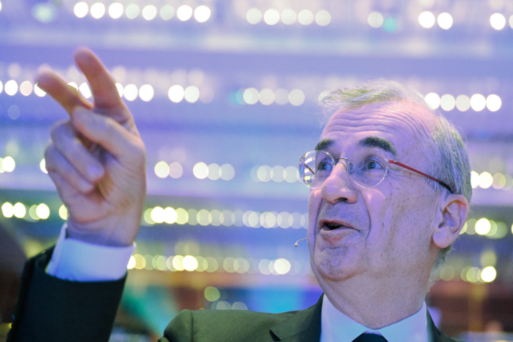 Francois Villeroy de Galhau. Photo by Kirill KUDRYAVTSEV / AFP
