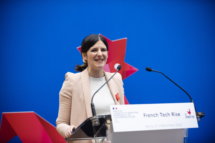 Clara Chappaz, directrice de La French Tech (©Come SITTLER/REA)