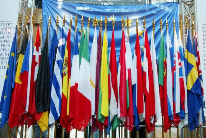 Union européenne - UE - drapeaux