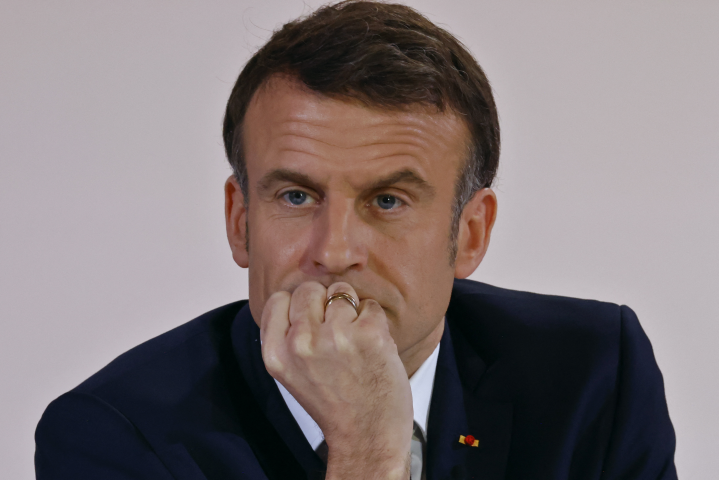 Emmanuel Macron, président de la République - Ludovic MARIN / AFP