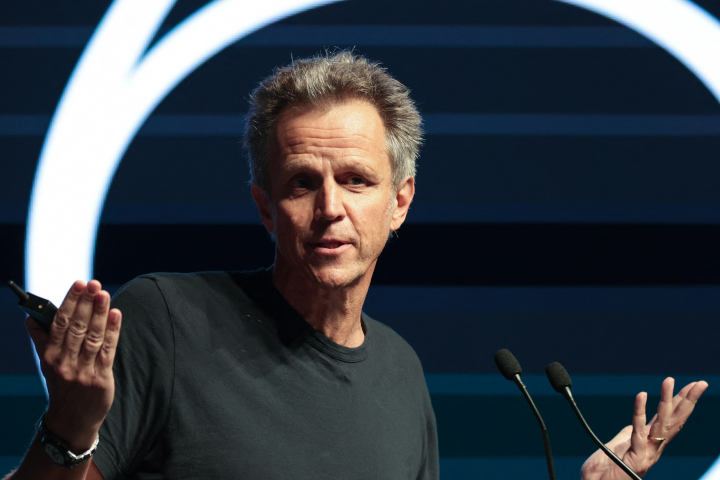 Arthur Sadoun, président-directeur général de Publicis. (Photo by Eric Dervaux / Hans Lucas / Hans Lucas via AFP)