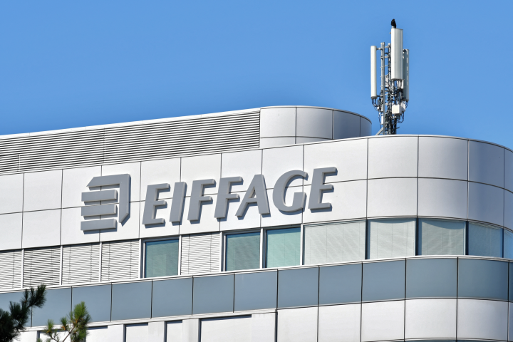 Eiffage (Photo by Daniel Pier / NurPhoto / NurPhoto via AFP)