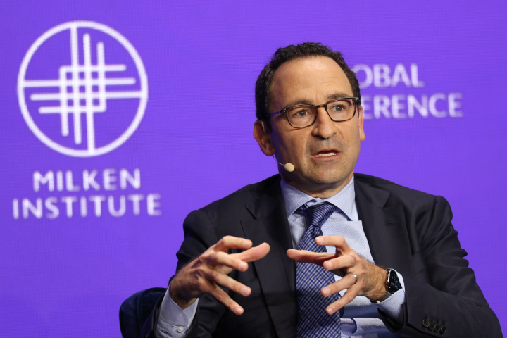 Jonathan Gray, le patron de Blackstone (Photo by Patrick T. Fallon / AFP)