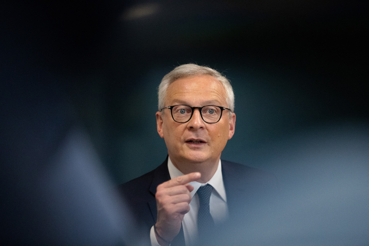 Bruno Le Maire, ministre de l'Economie et des Finances (©Hans Lucas via AFP)
