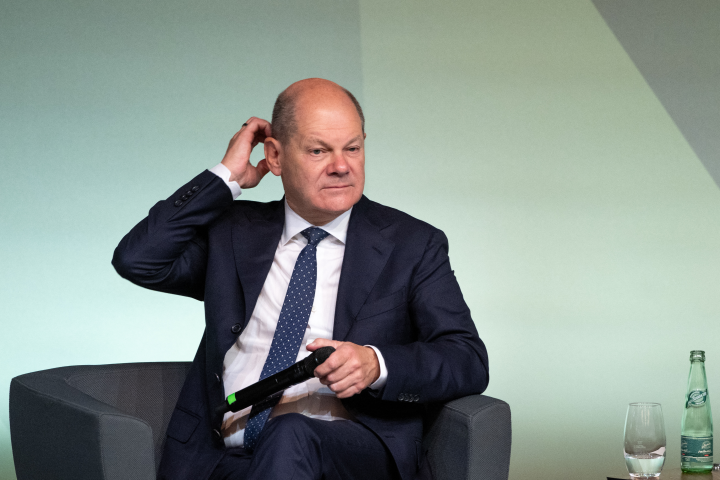 Olaf Scholz, chancelier fédéral d'Allemagne - Christophe Gateau / DPA / dpa Picture-Alliance via AFP