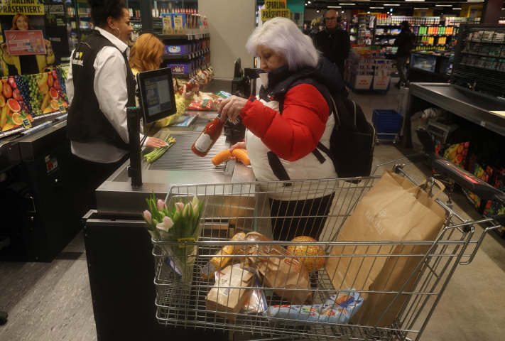 Supermarché à Berlin - Photo par SEAN GALLUP / GETTY IMAGES EUROPE / GETTY IMAGES VIA AFP