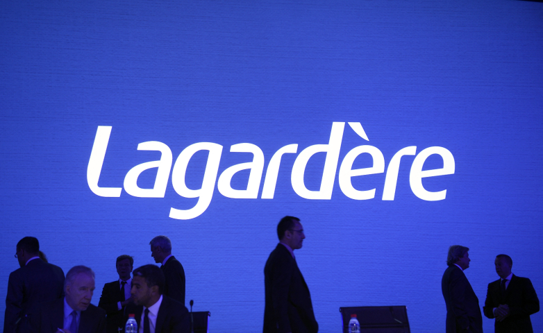 Vivendi obtient le feu vert sous conditions de Bruxelles pour son OPA amicale sur Lagardère - Photo by FRANCK FIFE / AFP