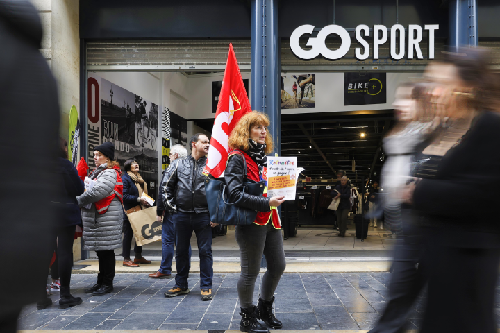 L'enseigne Go Sport fait partie 14 317 procédures entamées depuis le début de l'année (Sebastien ORTOLA/REA)