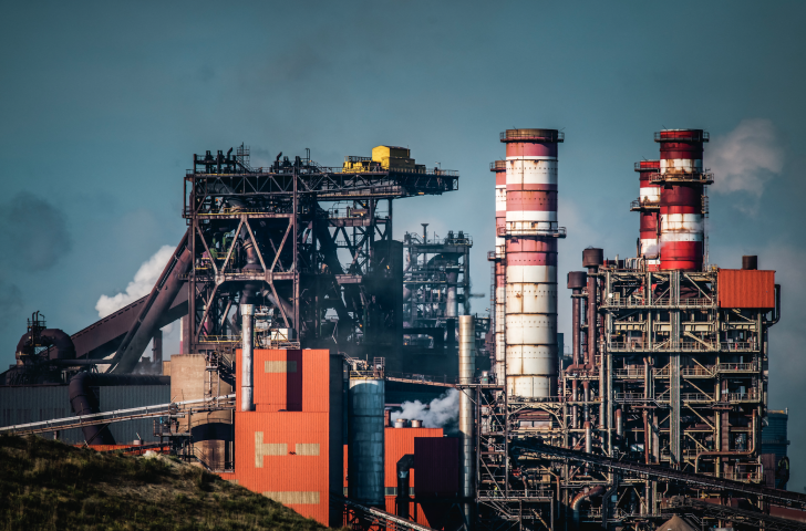 Zone industrielle en France. Yann Avril / Biosphoto / Biosphoto via AFP