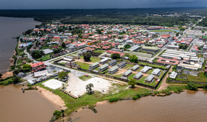 Saint-Laurent-du-Maroni en Guyane française - JODY AMIET / AFP