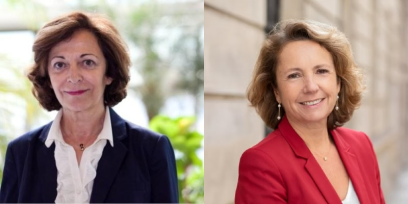 Anne-Marie Idrac et Marie-Ange Debon (DR)