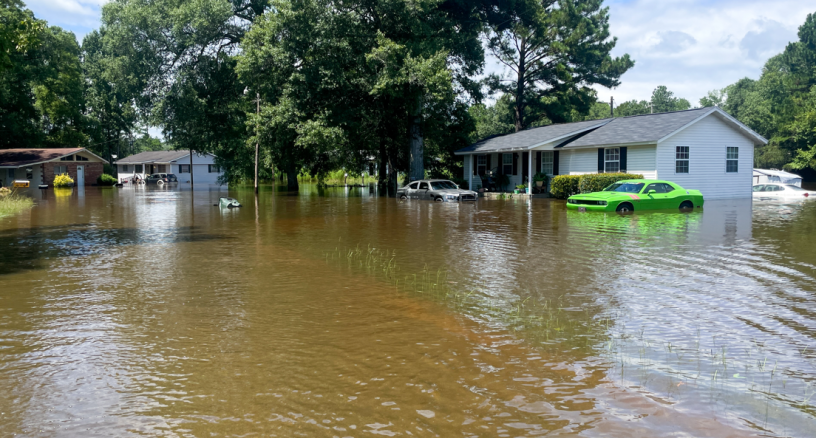 Inondations à Statesboro en Géorgie (Etats-Unis) - MEGAN VARNER - GETTY IMAGES NORTH AMERICA - Getty Images via AFP