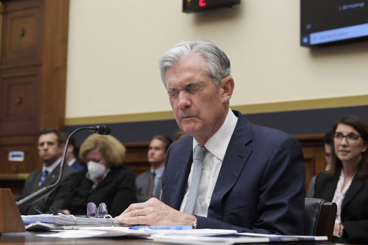 Jerome Powell, président de la Réserve fédérale américaine - Lenin Nolly / NurPhoto / NurPhoto via AFP