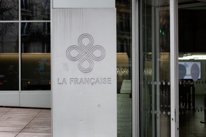 Groupe La Française  (Photo by Martin Noda / Hans Lucas / Hans Lucas via AFP)