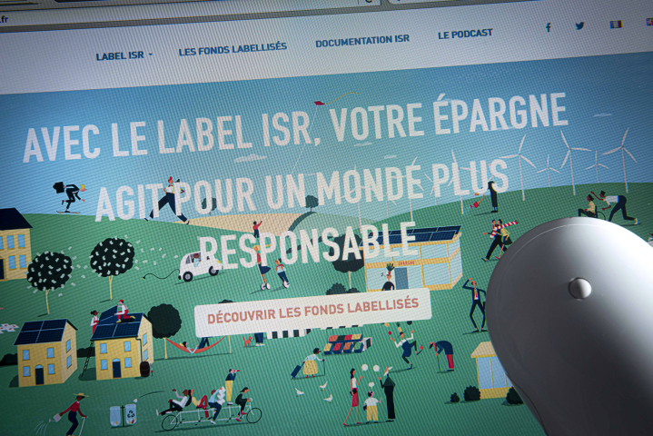Site internet du label ISR (©Jean Claude MOSCHETTI/REA)