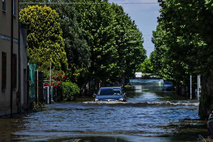 Inondation en Italie en mai 2023 - Photo by Alessandro Bremec / NurPhoto / NurPhoto via AFP