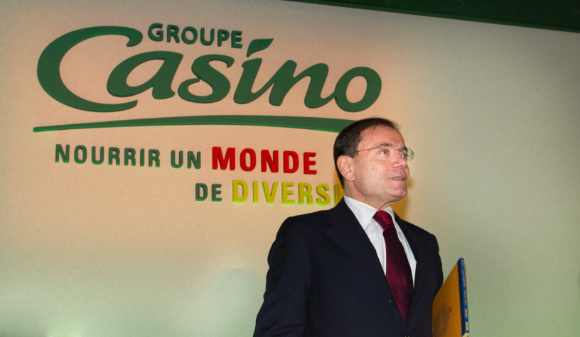 Jean Charles Naouri, PDG du groupe Casino - Pascal SITTLER/REA