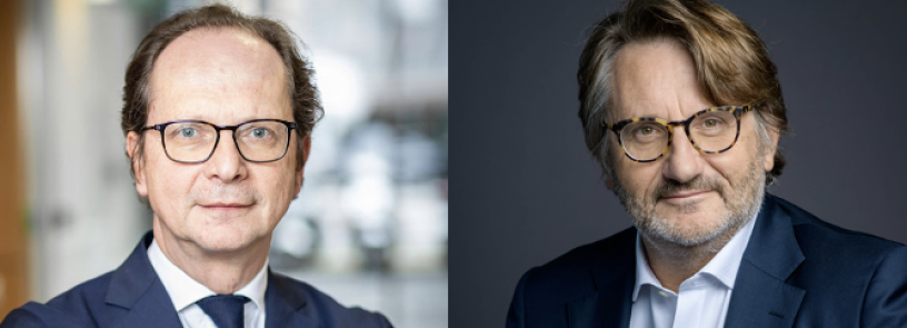 Olivier de Berranger et Vincent Cornet (©La Financière de l'Echiquier)