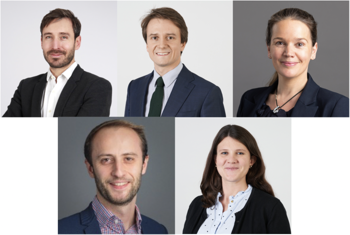SIMON EYMERY, JEAN-BAPTISTE LEPETIT, LAETITIA PLISSON, CHRISTOPHE SCHMITT et MAÏTE DAILLEAU (de gauche à droite) - DR