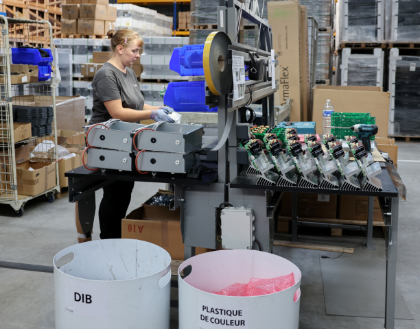 Usine de pompe à chaleur à Feuquières-en-Vimeu (Somme) - Denis Charlet / AFP