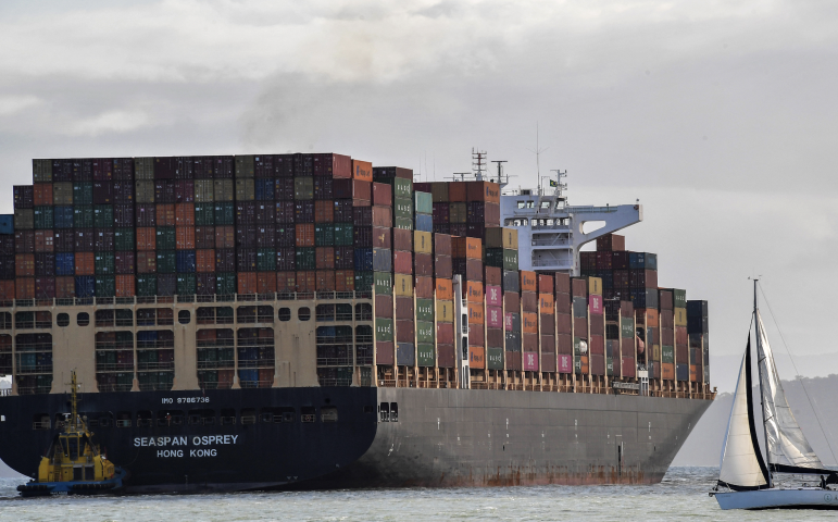 Le commerce et la croissance évoluent de consort. Photo by NELSON ALMEIDA / AFP