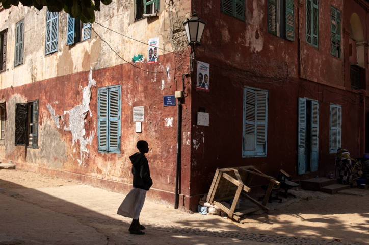 Île de Gorée - Photo par JOHN WESSELS / AFP
