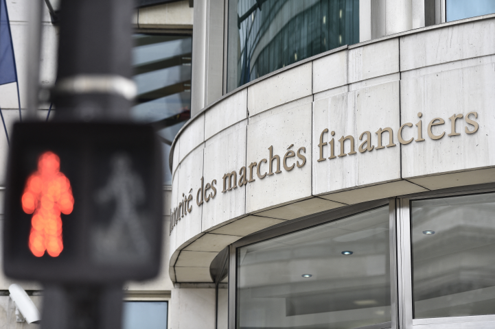 Autorité des marchés financiers (AMF) (Photo by Franck Dunouau / Photononstop / Photononstop via AFP)