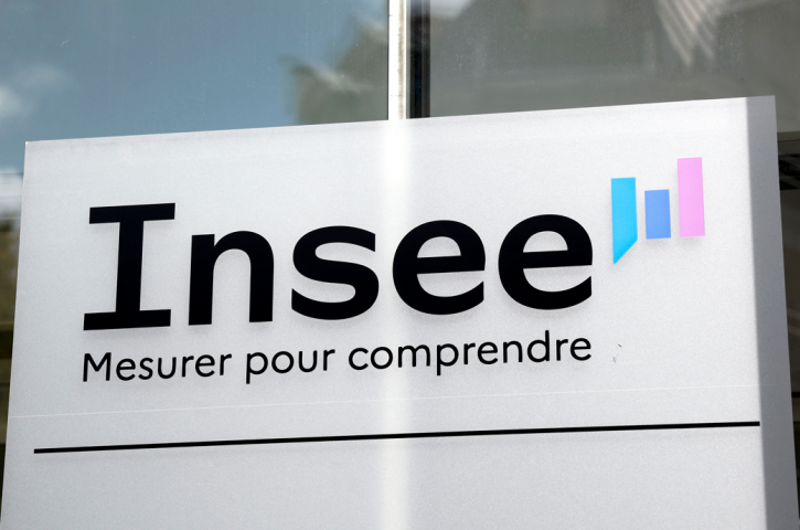 Insee. Photo par SEBASTIEN DUPUY / AFP