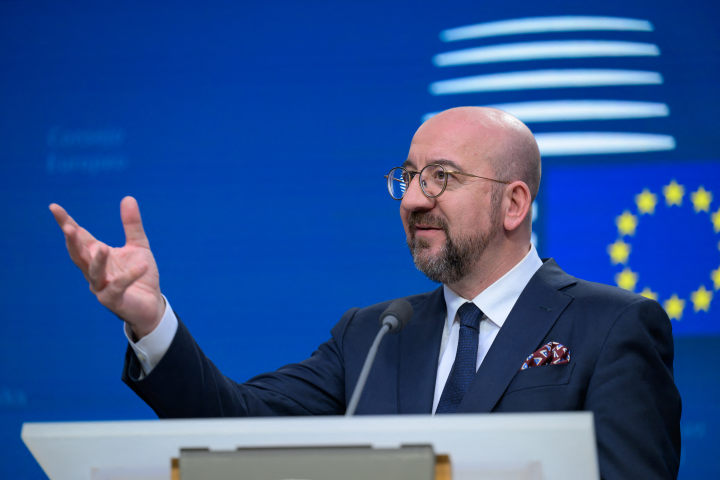 Charles Michel, président du Conseil européen - JONATHAN RAA / NURPHOTO / NURPHOTO VIA AFP
