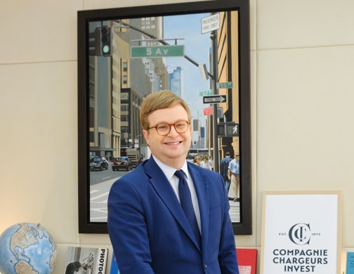 Michaël Fribourg, PDG de la Cie Chargeurs Invest.