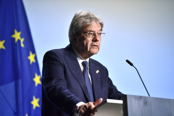 Paolo Gentiloni, commissaire à l'Economie - Caisa Rasmussen / TT NEWS AGENCY / TT News Agency via AFP