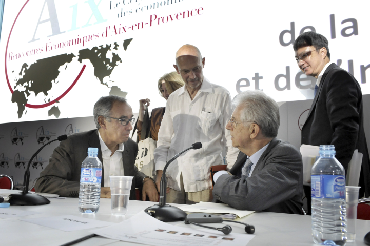 Les Rencontres économiques d'Aix-en-Provence sont organisées chaque année par le Cercle des Economistes / Bruno DELESSARD / Challenges-REA
