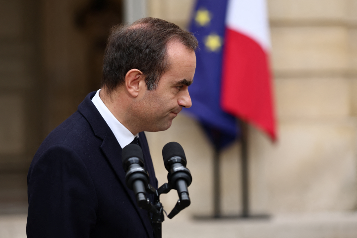 Sébastien Lecornu (Photo by Stephane Mahe / POOL / AFP)