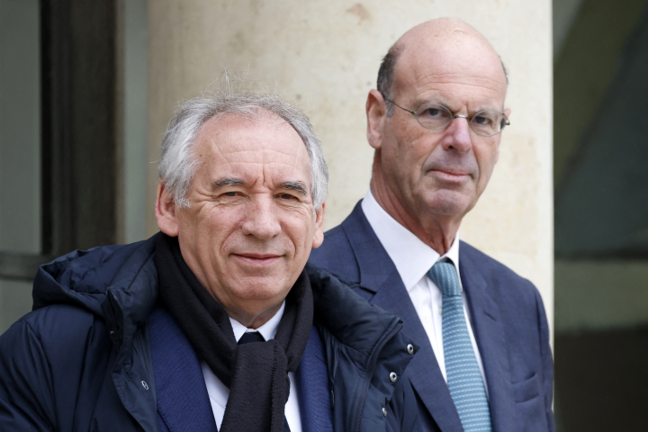 François Bayrou, Premier ministre et Eric Lombard, ministre de l'Economie et des Finances - Ludovic MARIN / AFP